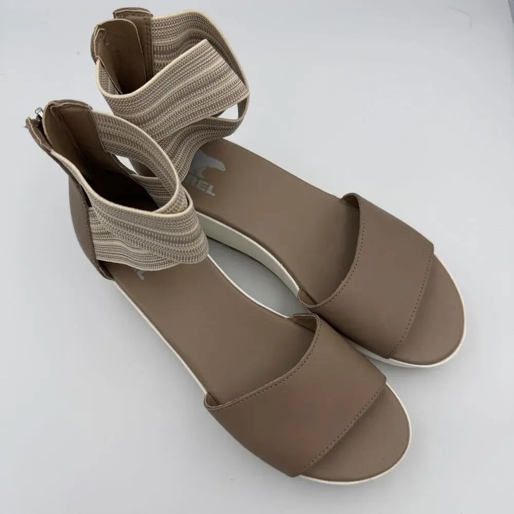 Sorel Cameron Flatform Platform Sandals Women's 10 NWOT